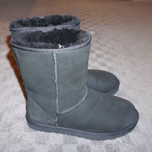 Men’s Black Uggs Classic Short Size 10
